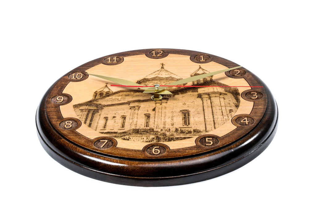 Armenian church wall clock, second view, by Hrachya Ohanyan