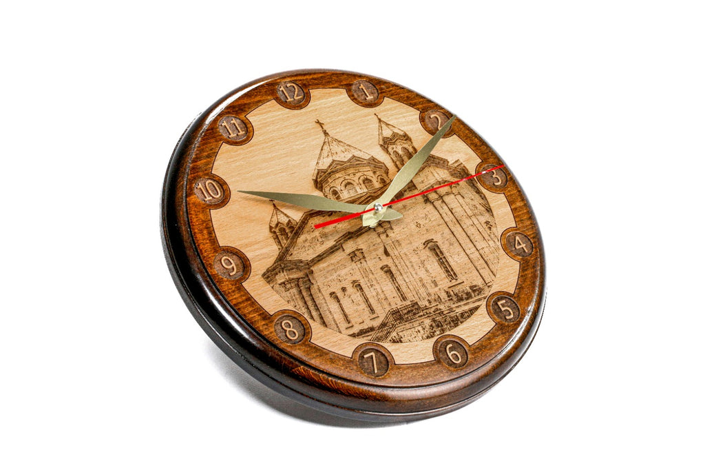 Armenian church wall clock Holy Mother of God, view 4, by Hrachya Ohanyan