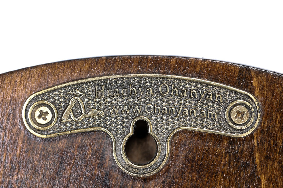 Armenian letters wall clock, view 6, by Hrachya Ohanyan