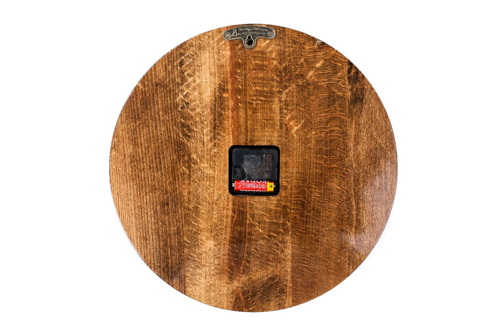 Armenian letters wall clock, view 10, by Hrachya Ohanyan