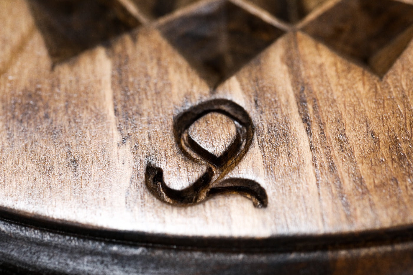 Armenian letters wall clock, view 8, by Hrachya Ohanyan