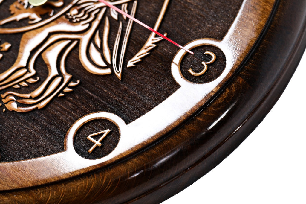 Classic Armenian Coat of Arms wall clock, view 7, by Hrachya Ohanyan