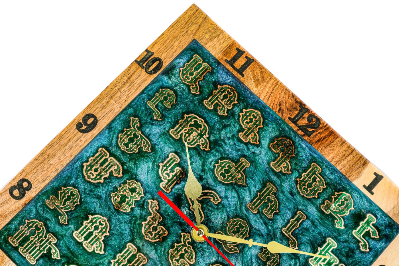 Wall clock with Armenian alphabet, view 8, by Hrachya Ohanyan