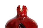 Armenian wooden pomegranate 7.5 inch / 19 cm, detail view, by Hrachya Ohanyan