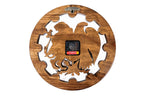 Armenian wall clock Coat of Arms of Armenia, view 5, by Hrachya Ohanyan