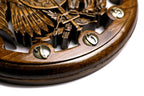 Armenian wall clock Coat of Arms of Armenia, view 4, by Hrachya Ohanyan