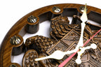 Armenian wall clock Coat of Arms of Armenia, view 6, by Hrachya Ohanyan