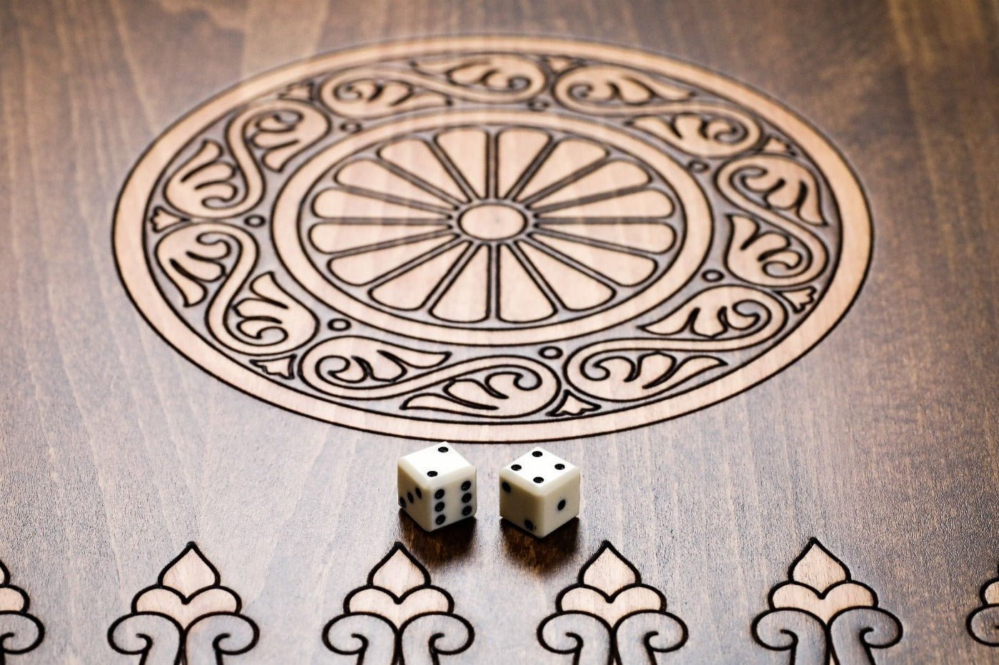 Backgammon Board - Coat of Arms of Armenia - Unumperfectus