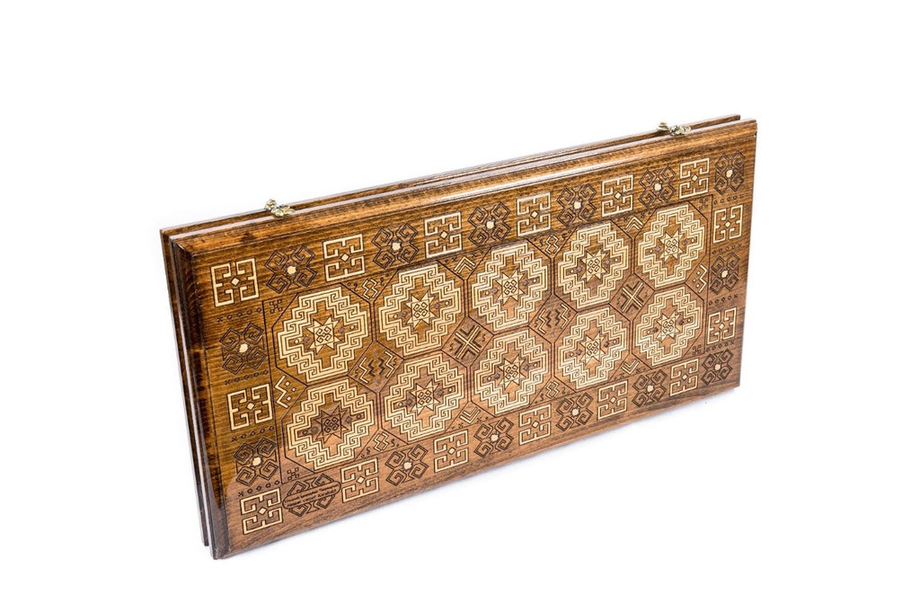 Backgammon Board - Lori-Pambak Carpet Pattern - Unumperfectus