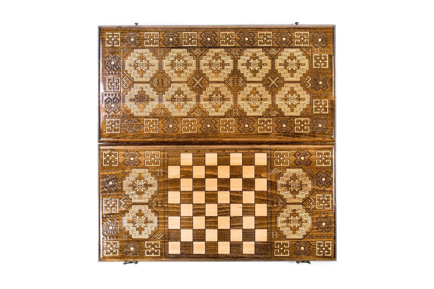 Backgammon Board - Lori-Pambak Carpet Pattern - Unumperfectus
