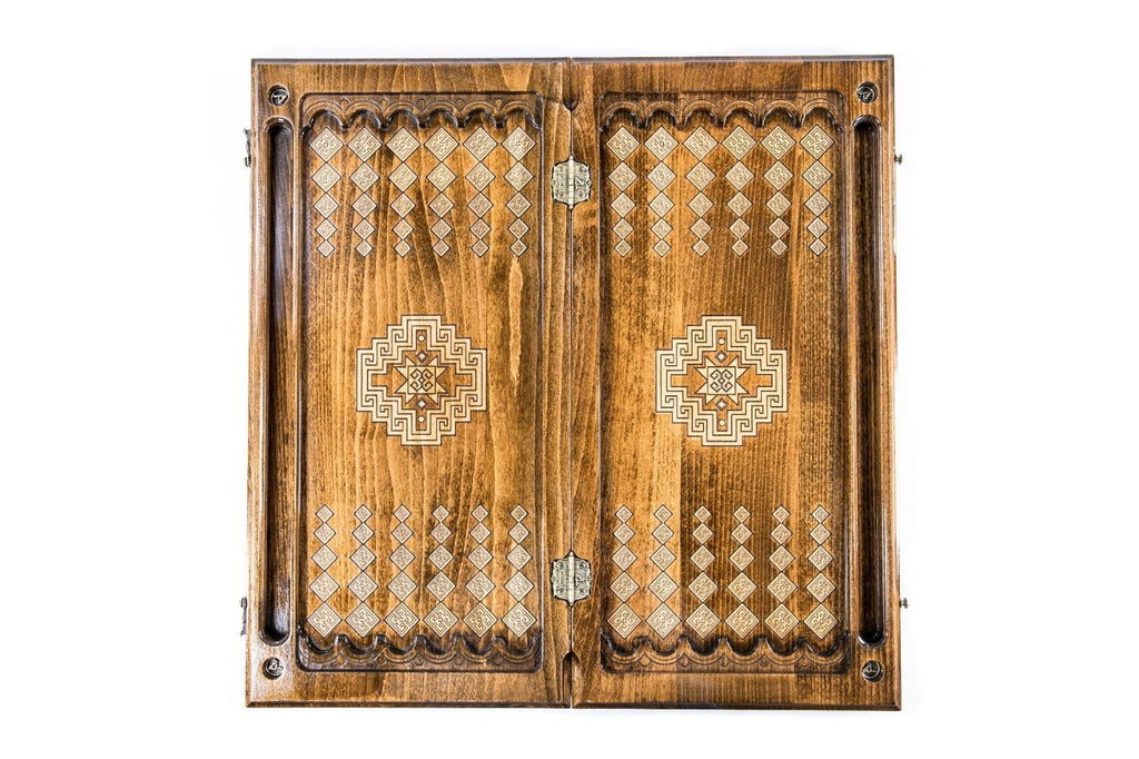 Backgammon Board - Lori-Pambak Carpet Pattern - Unumperfectus