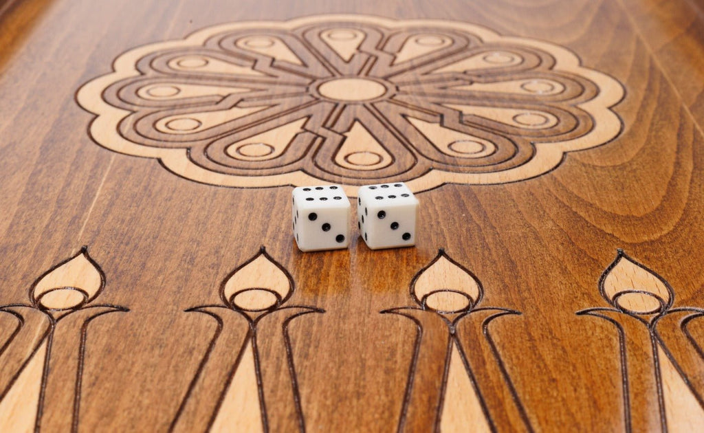 Ornamental Classic Chess Set & Backgammon Board 23.6" | 60 cm - Unumperfectus
