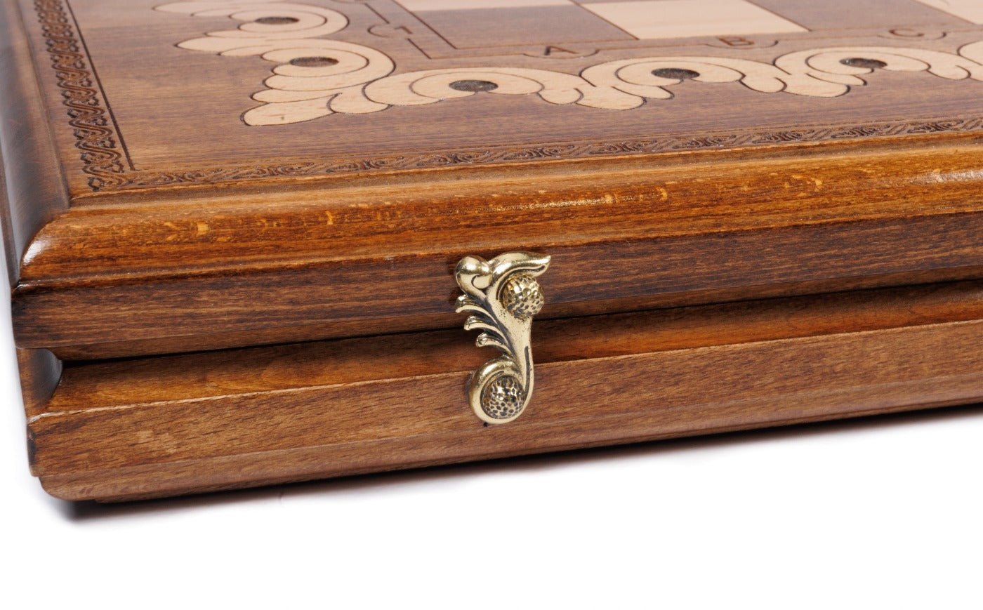 Ornamental Classic Chess Set & Backgammon Board 23.6" | 60 cm - Unumperfectus