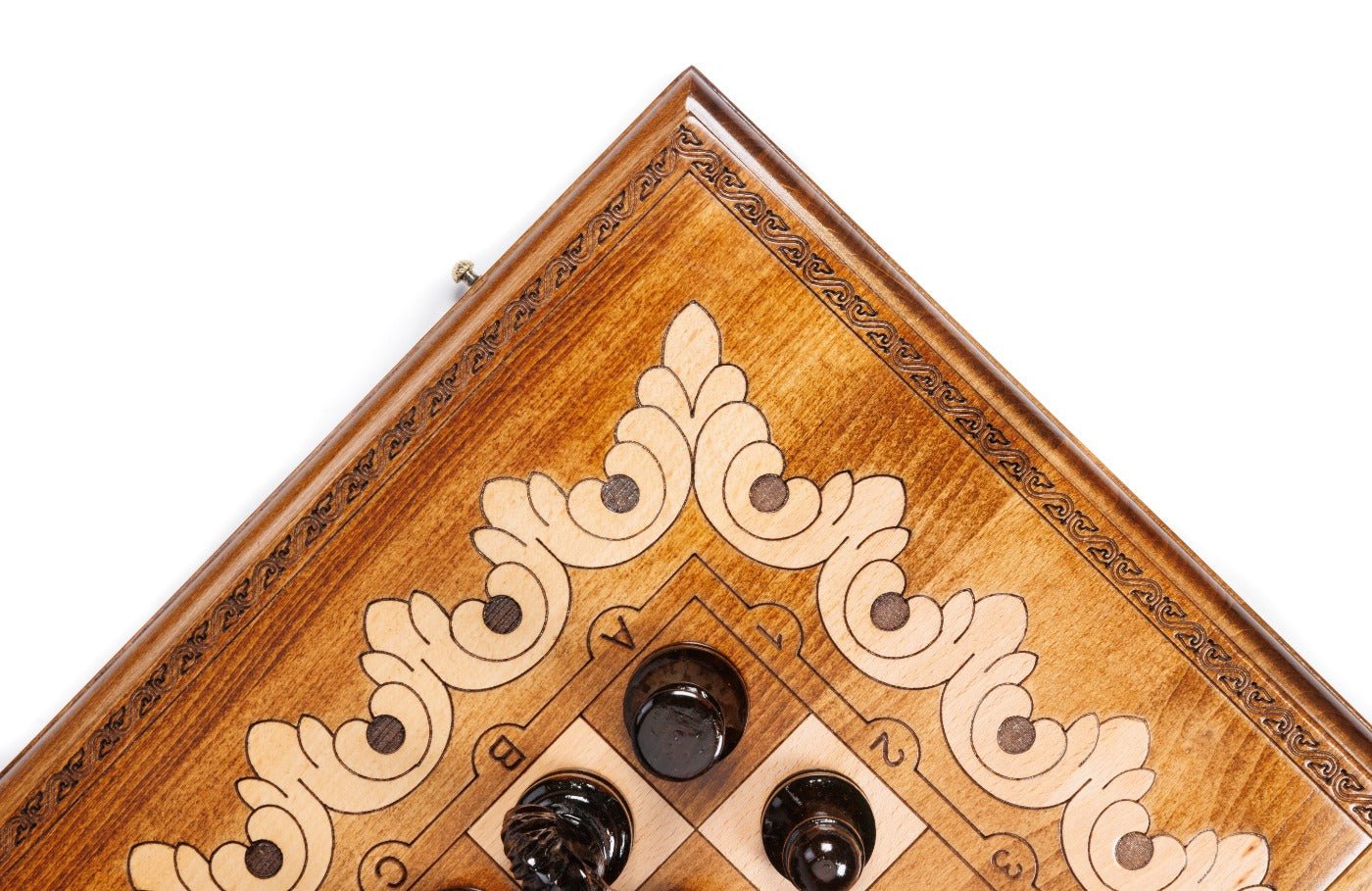Ornamental Classic Chess Set & Backgammon Board 23.6" | 60 cm - Unumperfectus