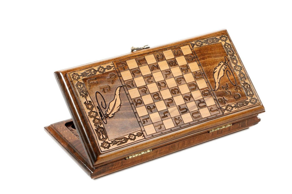 Backgammon Board - Armenian Alphabet - Unumperfectus