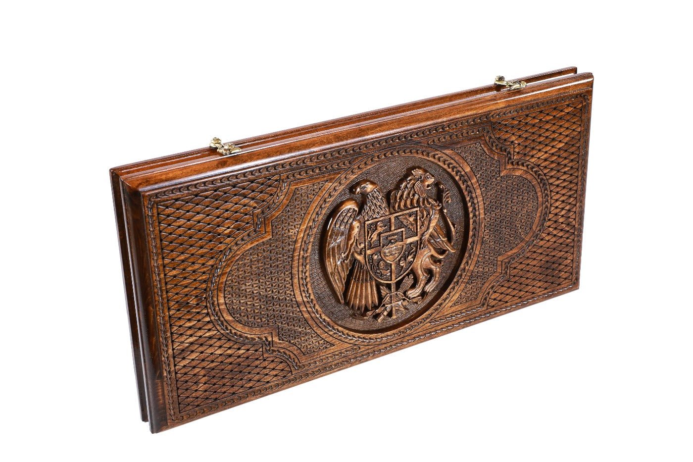 Backgammon Board - Coat of Arms of Armenia - Unumperfectus