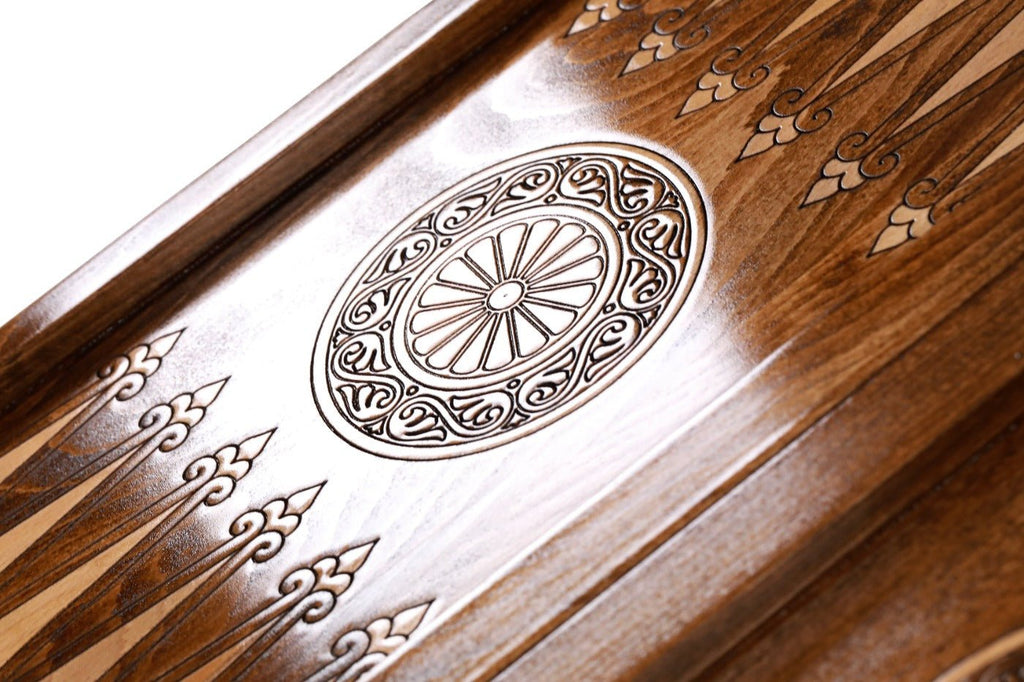 Backgammon Board - Coat of Arms of Armenia - Unumperfectus