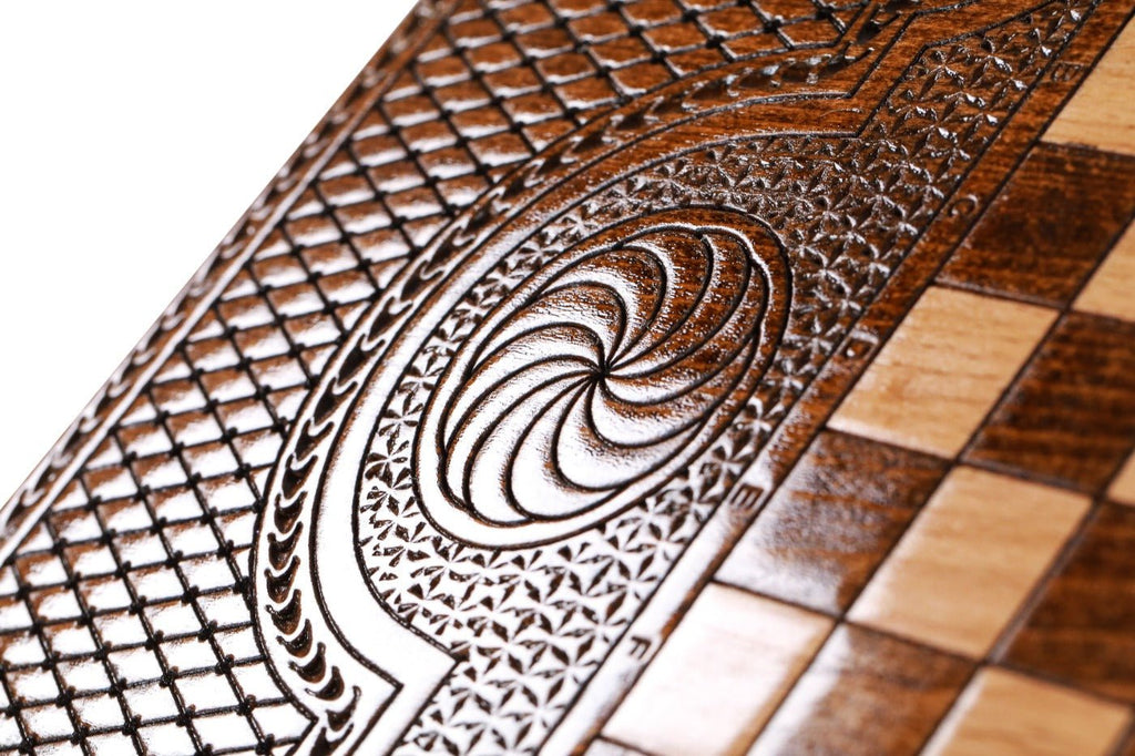 Backgammon Board - Coat of Arms of Armenia - Unumperfectus