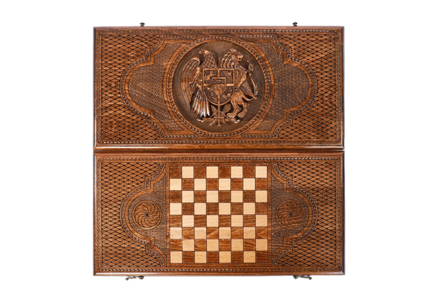 Backgammon Board - Coat of Arms of Armenia - Unumperfectus