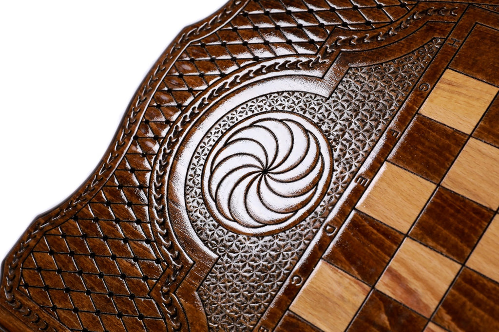 Backgammon Board - Tiger Majesty - Unumperfectus
