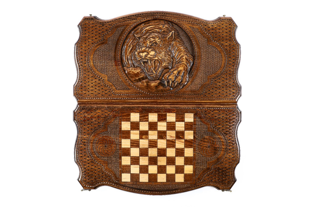 Backgammon Board - Tiger Majesty - Unumperfectus