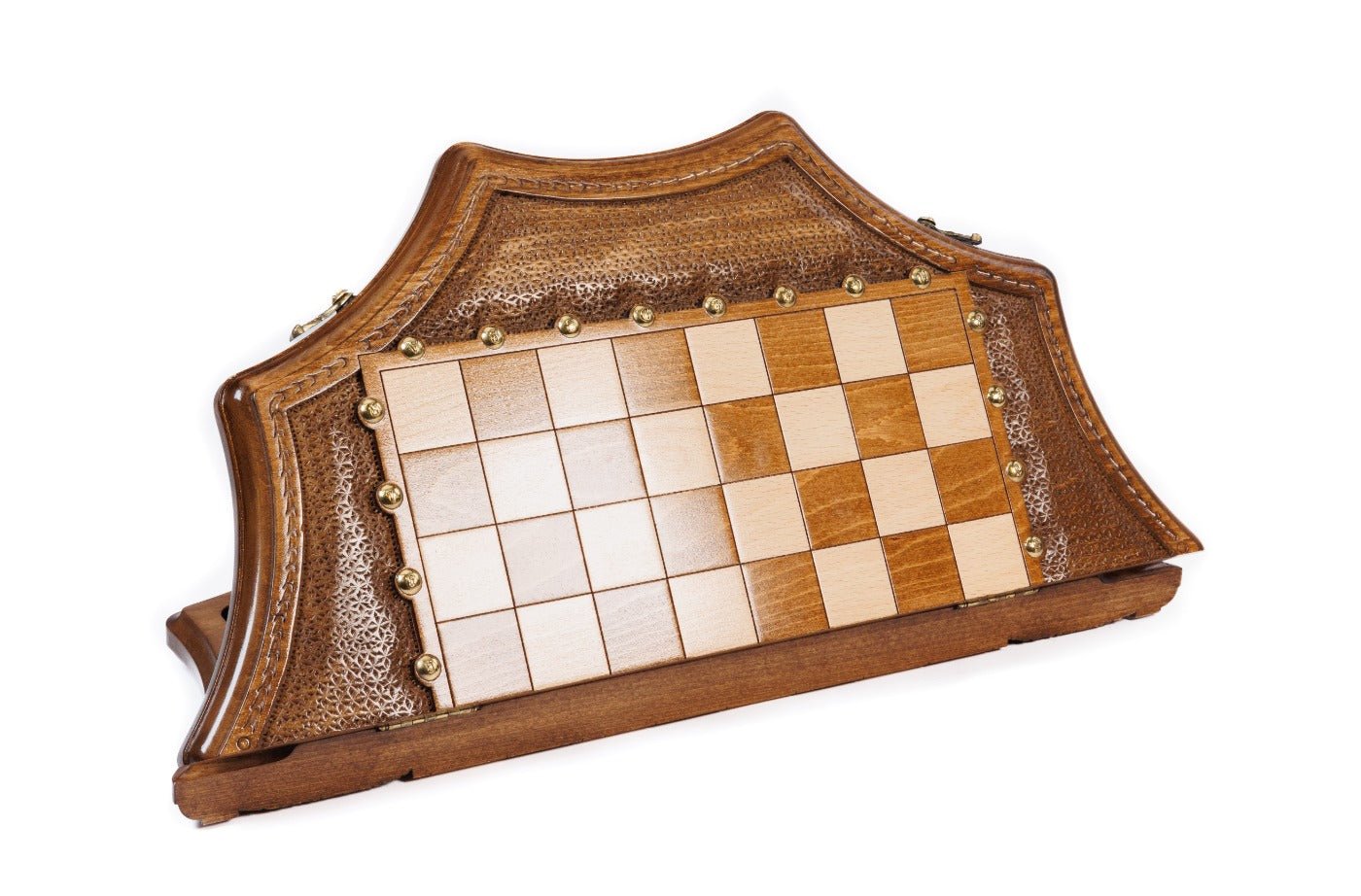 Wooden Chess Set Star-Shaped 50 cm | 19.7" - Unumperfectus