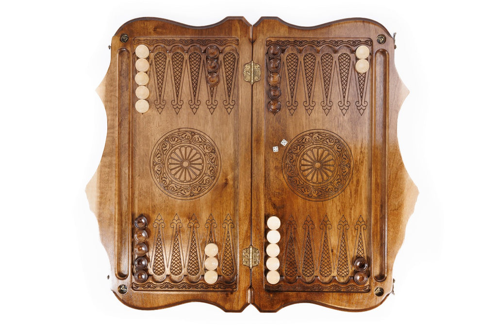 Backgammon Board - Coat of Arms of Armenia - Unumperfectus