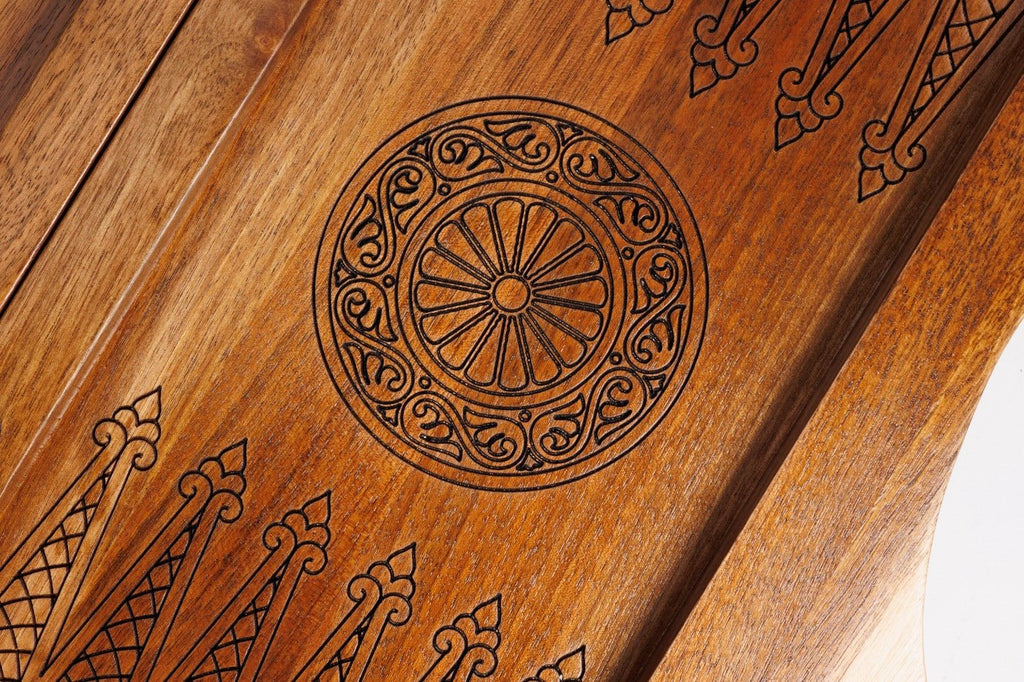 Backgammon Board - World Map With Epoxy - Unumperfectus