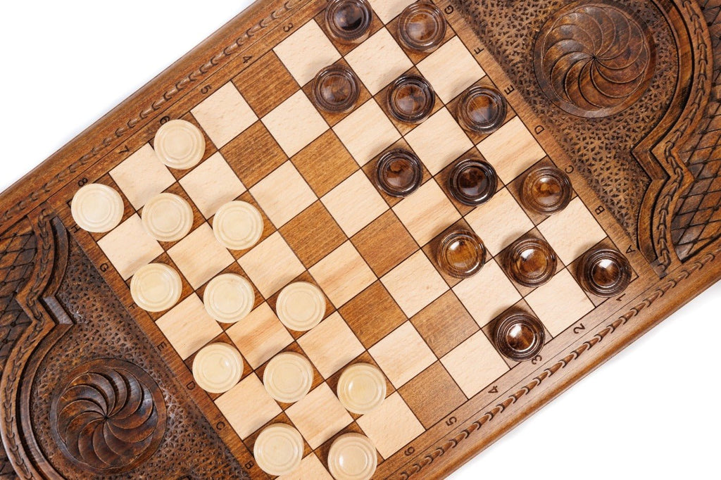 Backgammon Board - Ornamental - Unumperfectus