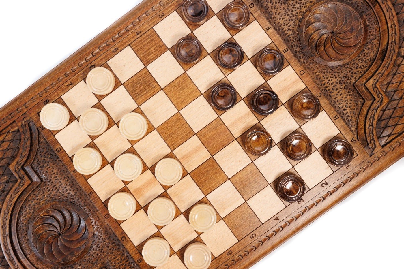 Backgammon Board - Ornamental - Unumperfectus