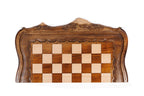 Carved Mount Ararat chess set - carrying case included