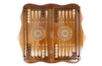 Chess Mount Ararat chess and backgammon set - board surface detail