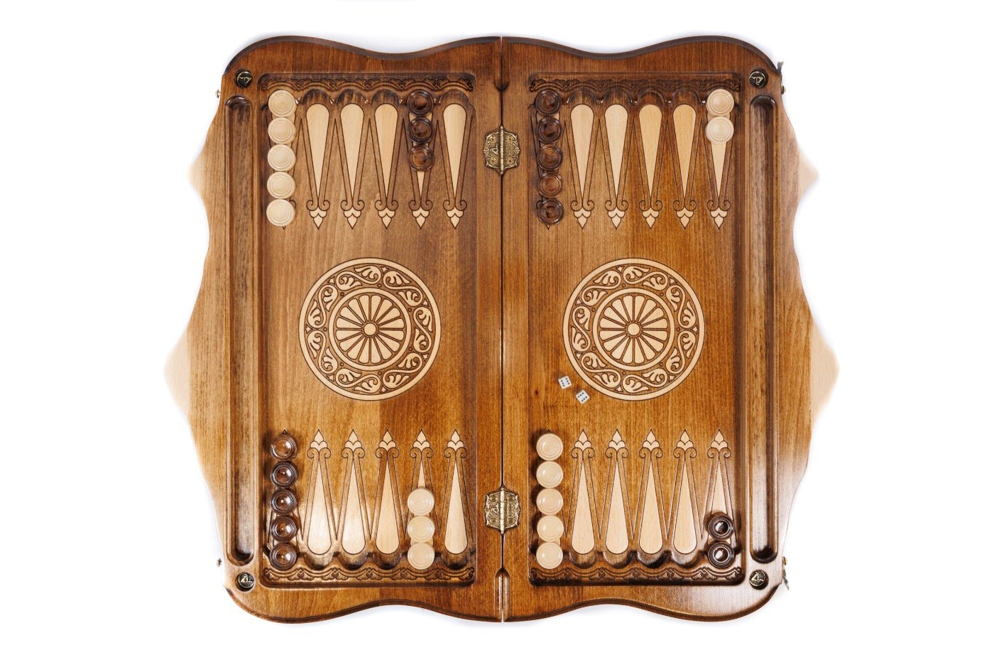 Chess & Backgammon Set With Mount Ararat 60 cm | 24.7" - Unumperfectus