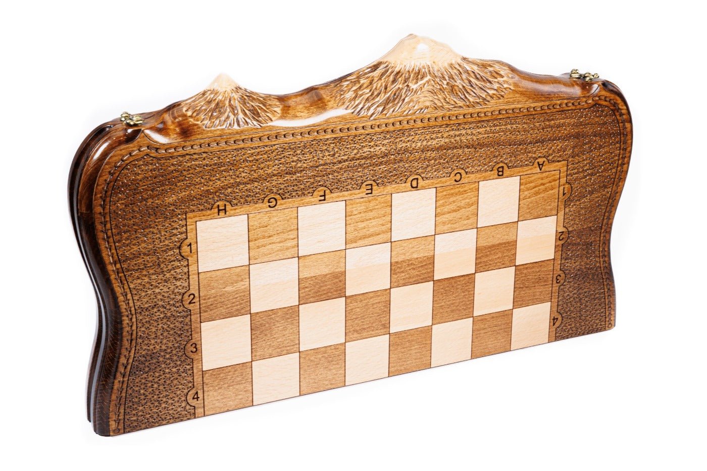 Chess & Backgammon Set With Mount Ararat 60 cm | 24.7" - Unumperfectus