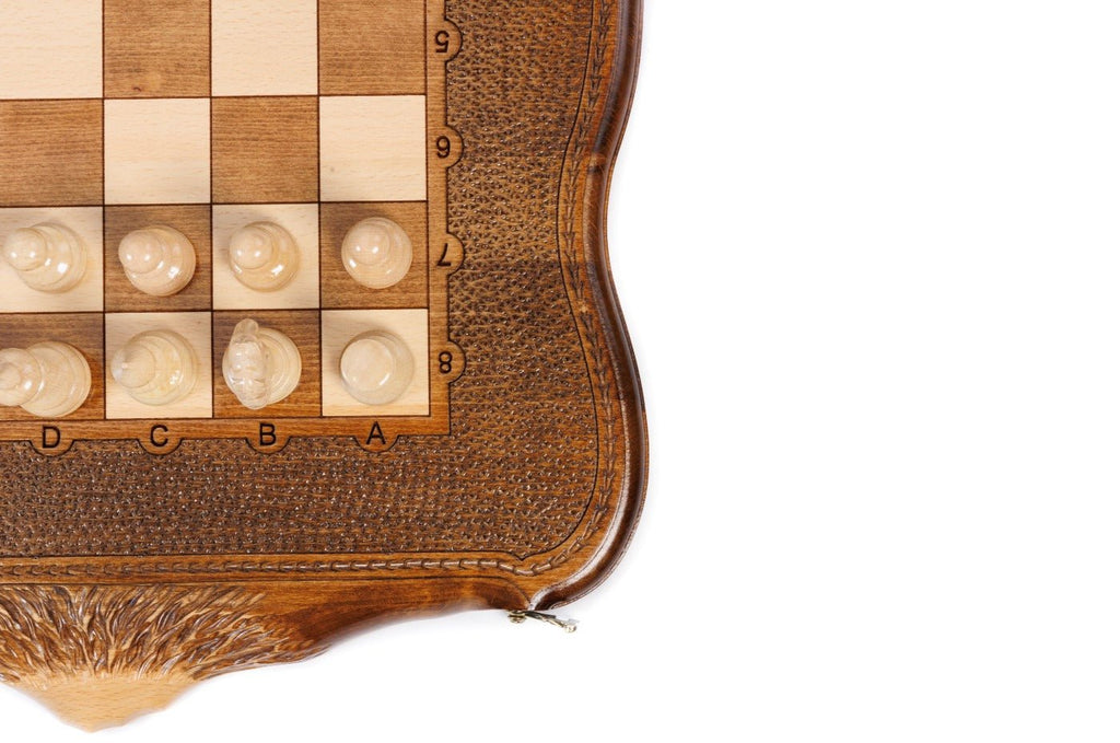 Chess & Backgammon Set With Mount Ararat 60 cm | 24.7" - Unumperfectus