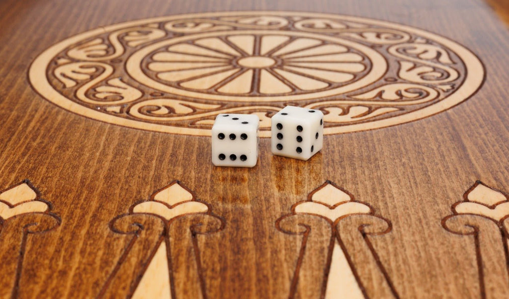 Chess & Backgammon Set With Mount Ararat 60 cm | 24.7" - Unumperfectus