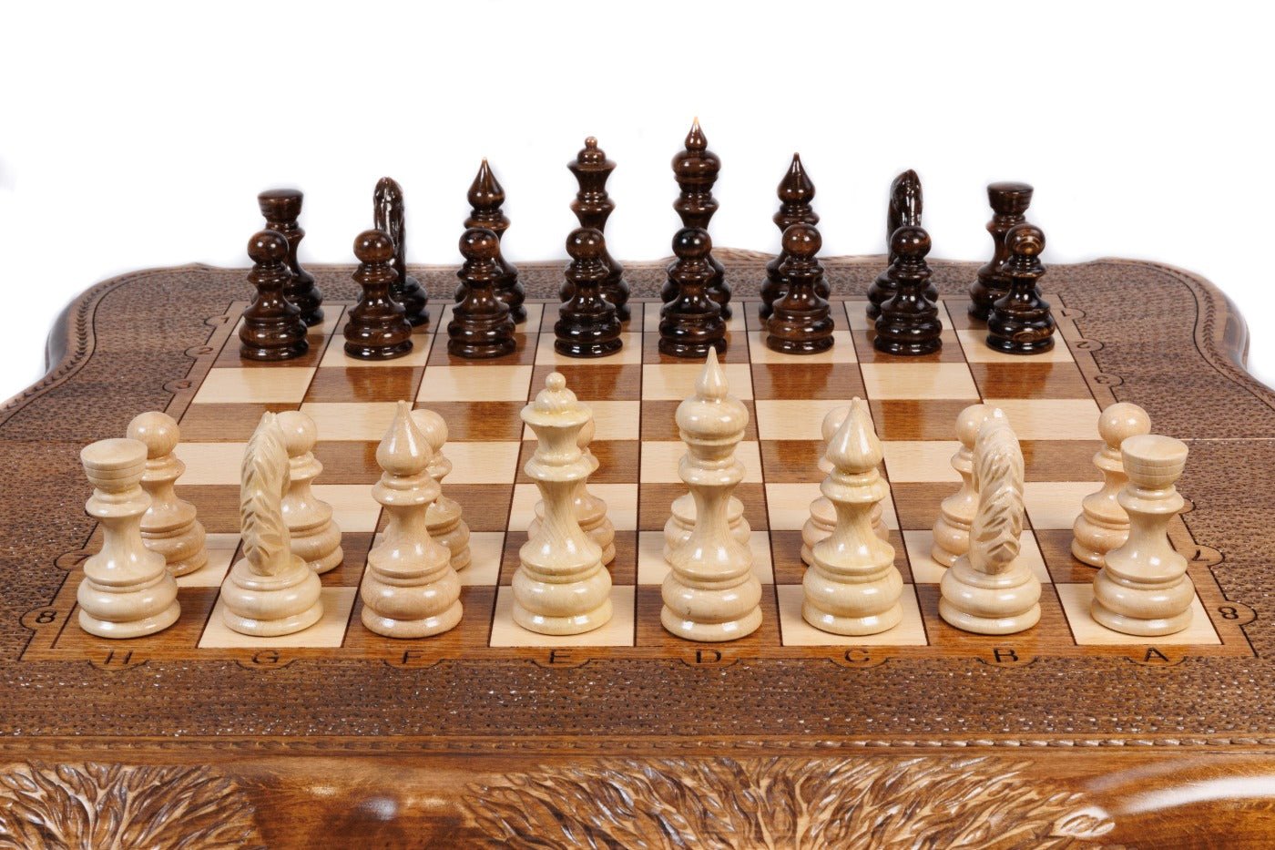 Chess & Backgammon Set With Mount Ararat 60 cm | 24.7" - Unumperfectus