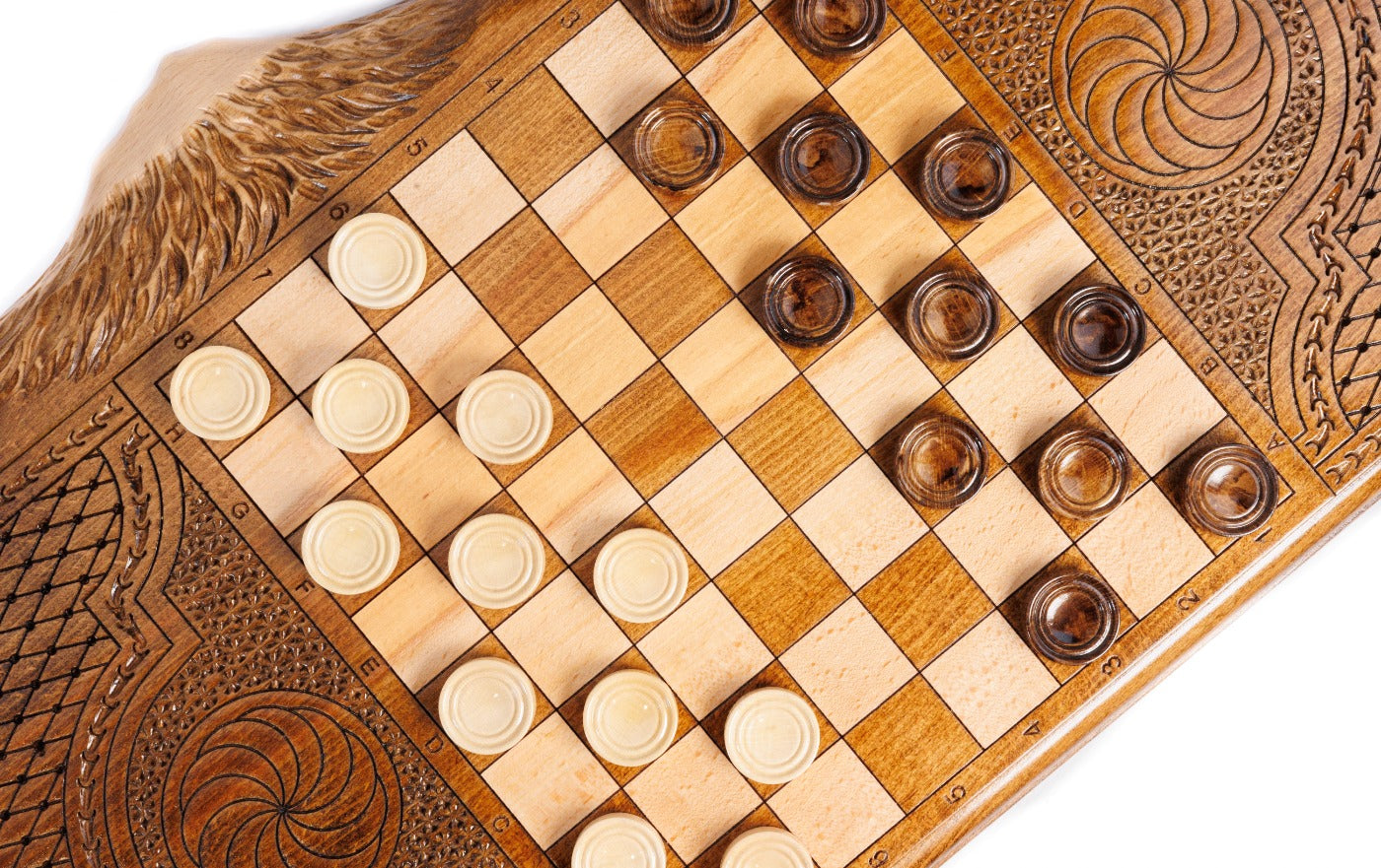 Backgammon Board - Ornamental - Unumperfectus