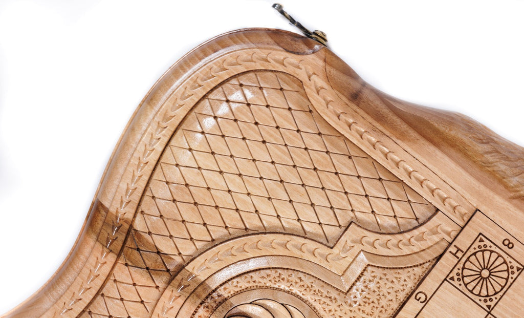 Backgammon Board - World Map & Epoxy Resin