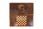 Eternity backgammon board - side profile showing the craftsmanship