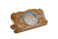 Armenia coat of arms world map epoxy wooden backgammon board design