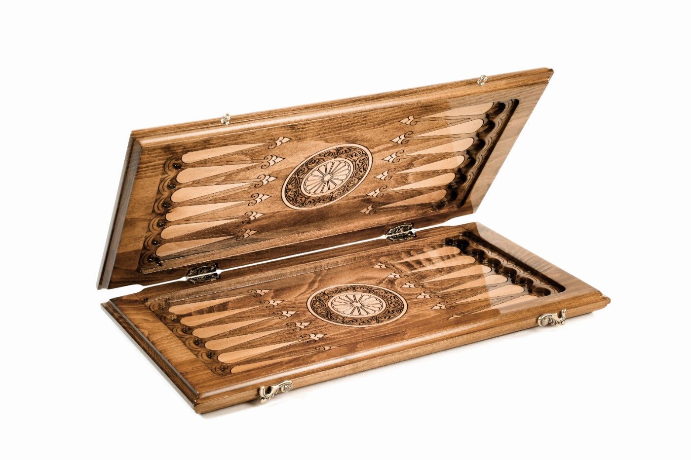 Armenian Backgammon Board Ararat Classic 19.7" | 50 cm - Unumperfectus