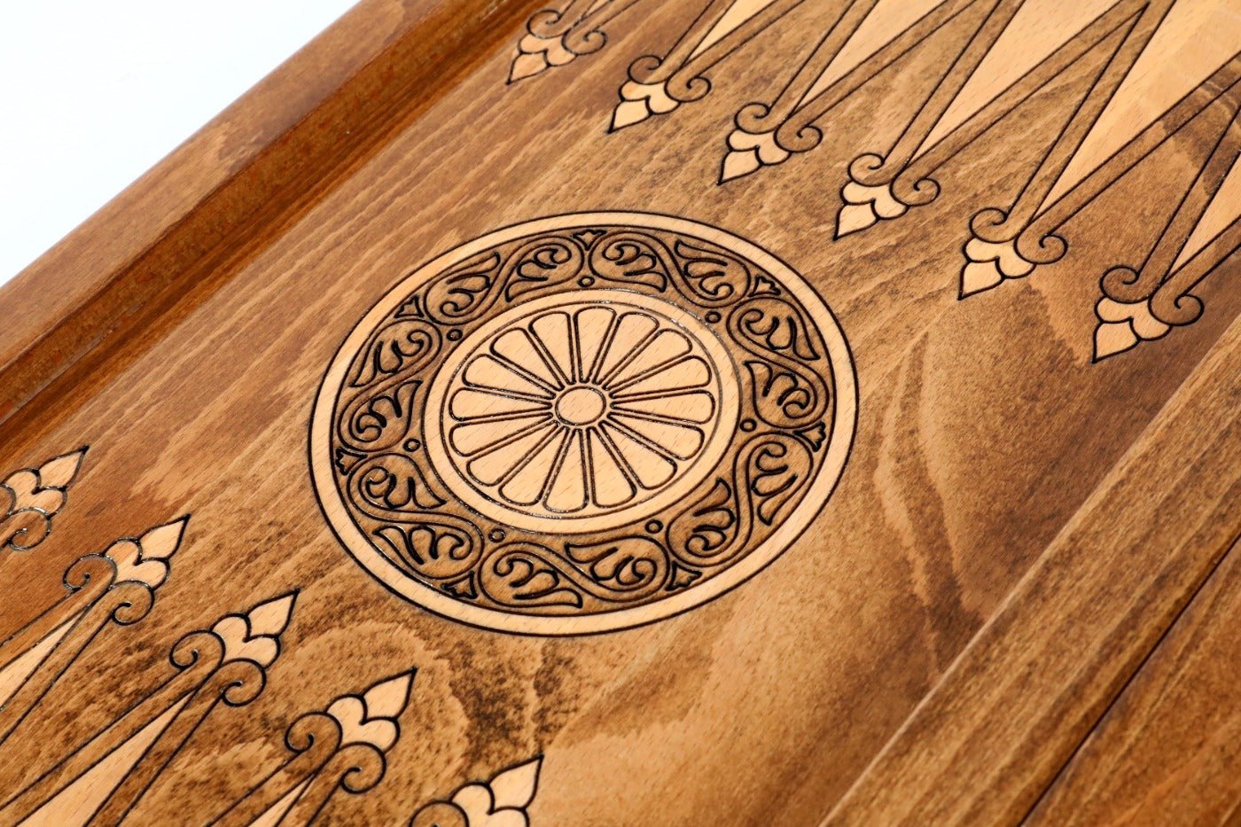 Armenian Backgammon Board Ararat Classic 19.7" | 50 cm - Unumperfectus