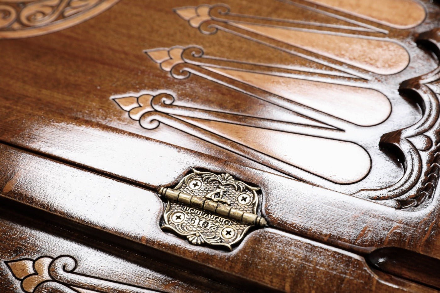 Backgammon Board - Pomegranate With Mount Ararat - Unumperfectus