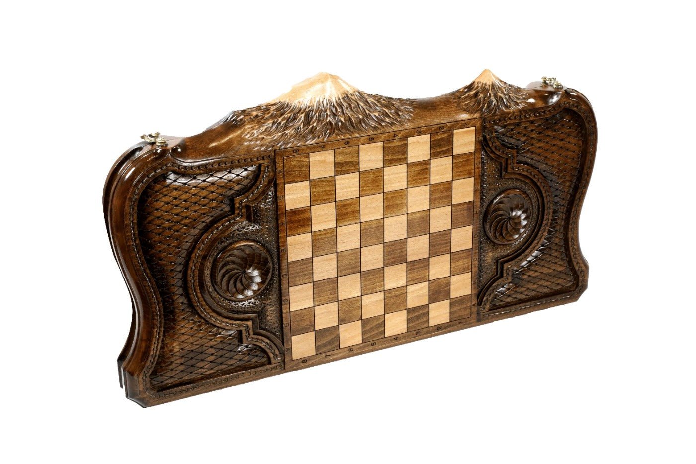 Backgammon Board - Pomegranate With Mount Ararat - Unumperfectus