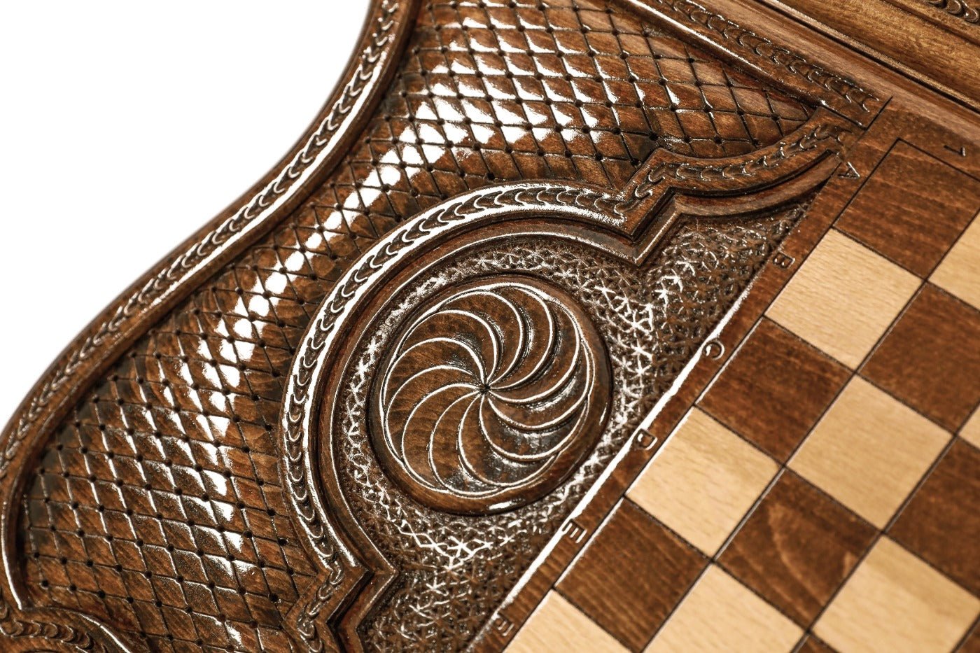 Backgammon Board - Pomegranate With Mount Ararat - Unumperfectus