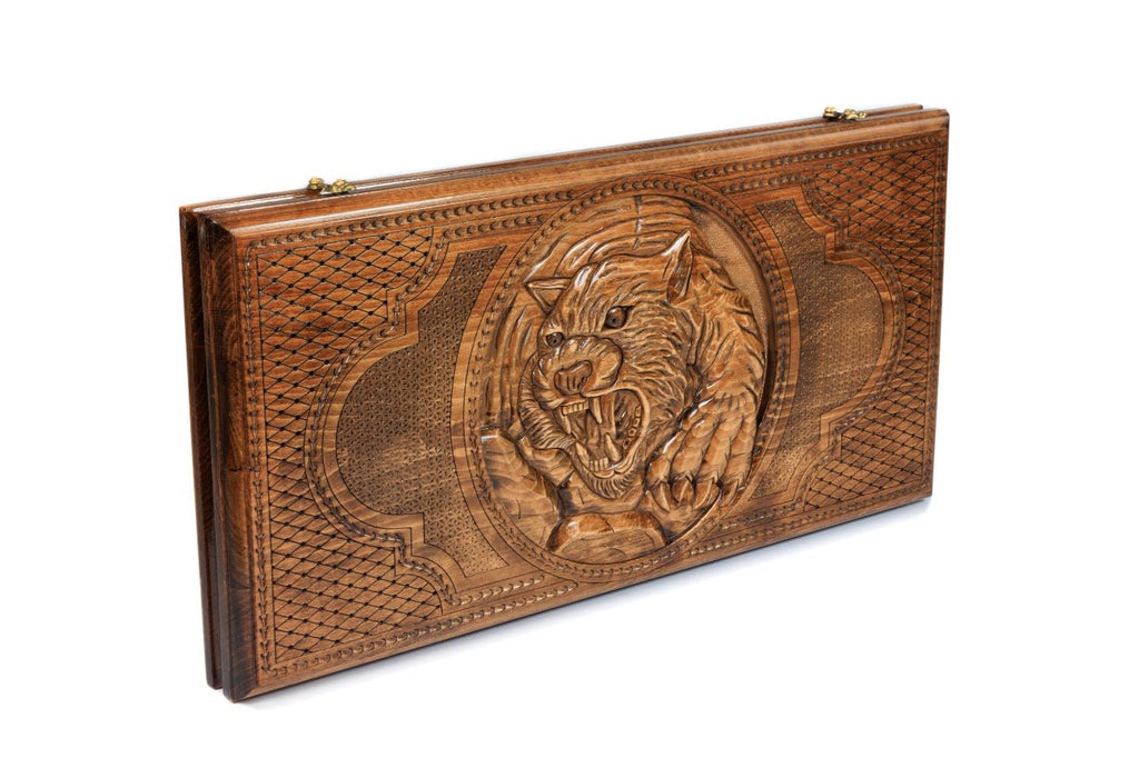 Backgammon Board - Octagram & Tiger - Unumperfectus