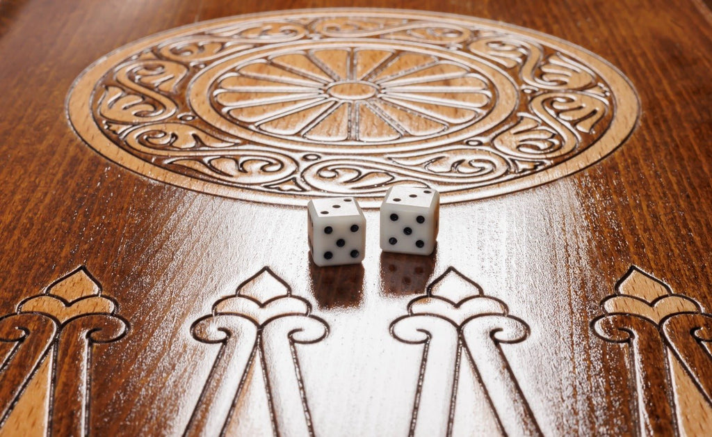 Backgammon Board - Octagram & Tiger - Unumperfectus
