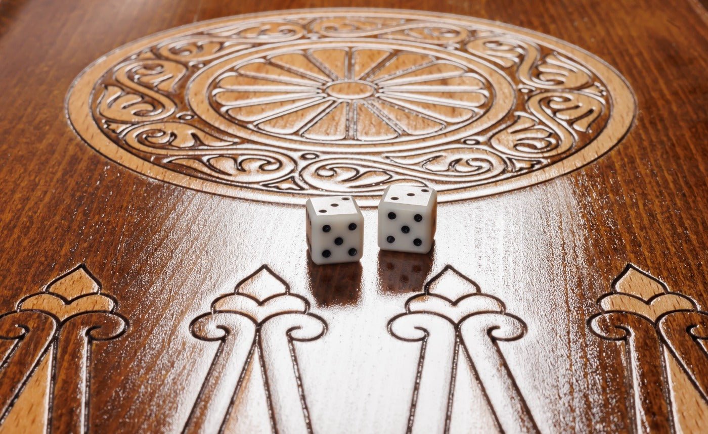 Backgammon Board - Octagram & Tiger - Unumperfectus