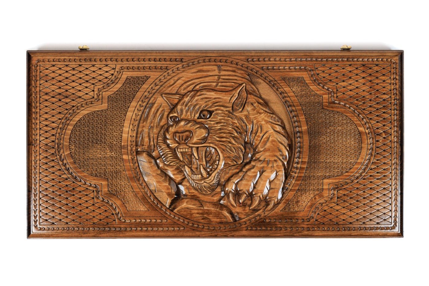 Backgammon Board - Octagram & Tiger - Unumperfectus